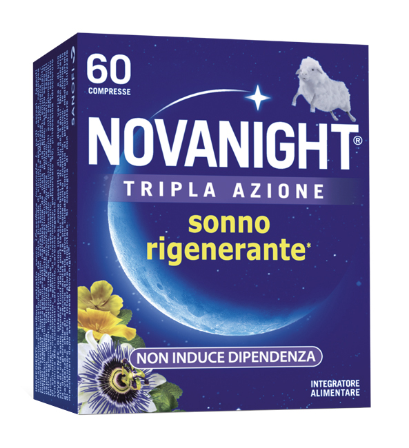 NOVANIGHT TRIPLA AZIONE SONNO RIGENERANTE 60 COMPRESSE - Farmaciapacini.it