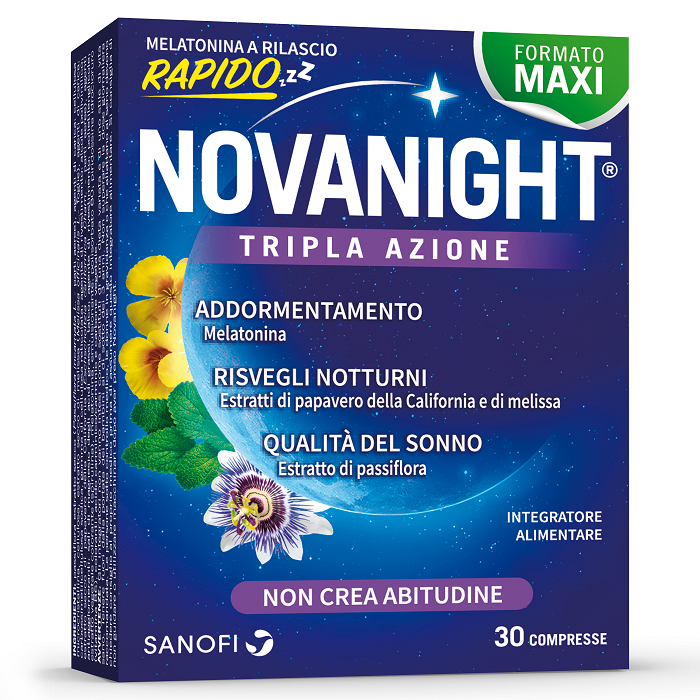 NOVANIGHT 30 COMPRESSE RILASCIO RADIDO NEW - scadenza 31.01.2026 - Farmaciapacini.it