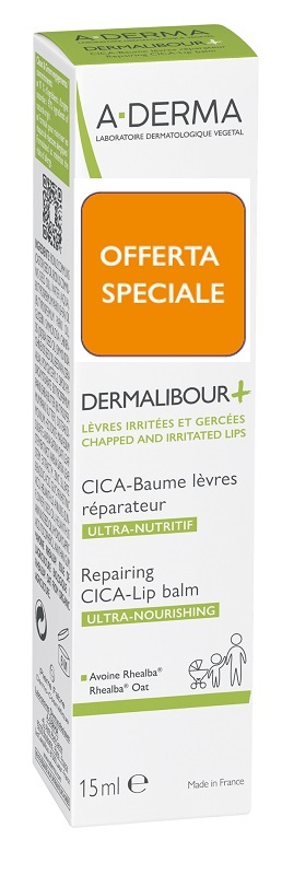 DERMALIBOUR + CICA BALSAMO LABBRA 15 ML - Farmaciapacini.it