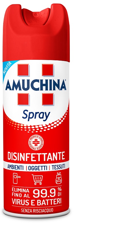 AMUCHINA SPRAY AMBIENTI OGGETTI TESSUTI 400 ML   - Farmaciapacini.it