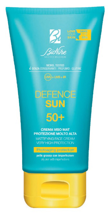 DEFENCE SUN CREMA VISO MAT SPF50+ PROTEZIONE MOLTO ALTA 50 ML - Farmaciapacini.it