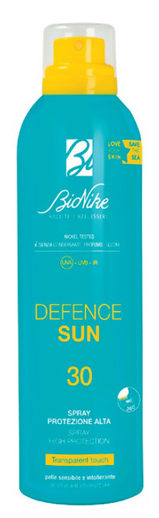 DEFENCE SUN SPRAY TRANSPARENT TOUCH 30 200 ML - Farmaciapacini.it