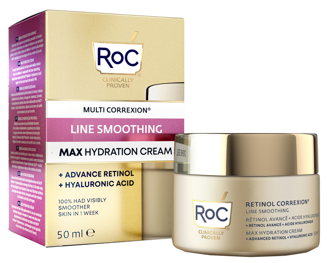 ROC RETINOL CORREXION LINE SMOOTHING CREMA VISO 50 ML - Farmaciapacini.it