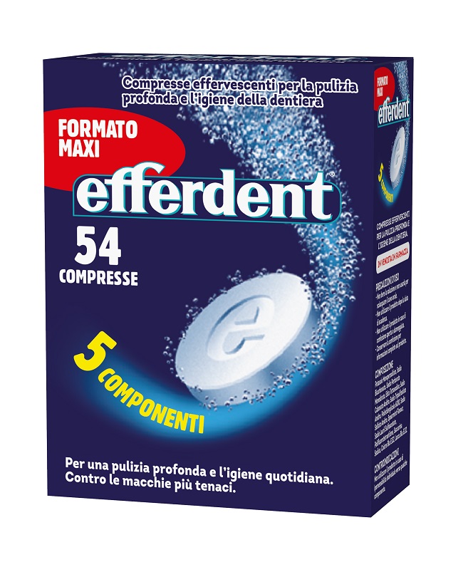EFFERDENT 54 COMPRESSE EFFERVESCENTI - Farmaciapacini.it