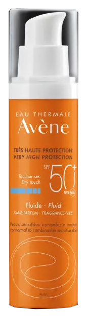 AVENE SOL FLUIDO SPF50+ SENZA PROFUMO NUOVA FORMULA 50 ML - Farmaciapacini.it
