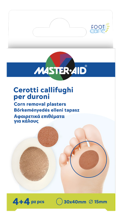 FOOTCARE CALLIFUGHI PER DURONI 4+4 PEZZI - Farmaciapacini.it