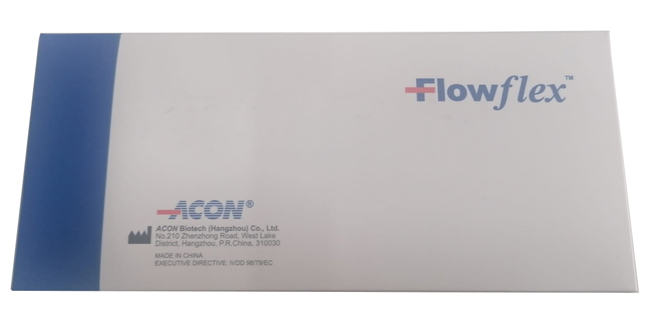 TEST ANTIGENICO RAPIDO COVID-19 FLOWFLEX DETERMINAZIONE QUALITATIVA ANTIGENI SARS-COV-2 IN TAMPONI NASALI MEDIANTE IMMUNOCROMATOGRAFIA 25 PEZZI USO PROFESSIONALE - Farmaciapacini.it