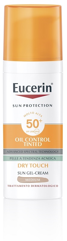 EUCERIN SUN OIL CONTROL TINTED CREAM SPF50+ 50 ML - Farmaciapacini.it