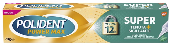 POLIDENT SUPER TENUTA + SIGILLANTE MENTA DELICATA ADESIVO PROTESI DENTALE 70 G - Farmaciapacini.it