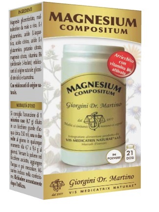 MAGNESIUM COMPOSITUM POLVERE 100 G - Farmaciapacini.it