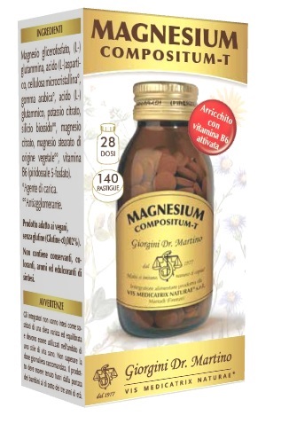 MAGNESIUM COMPOSITUM-T 140 PASTIGLIE - Farmaciapacini.it