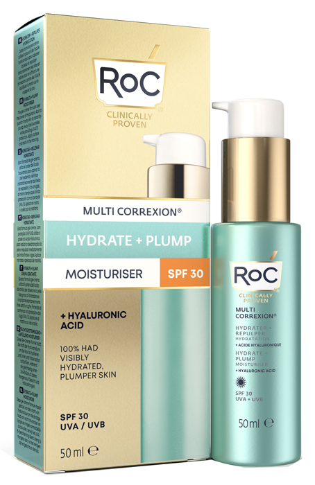 ROC MULTI CORREXION HYDRATE+ PLUMP IDRATANTE VISO SPF30 50 ML - Farmaciapacini.it