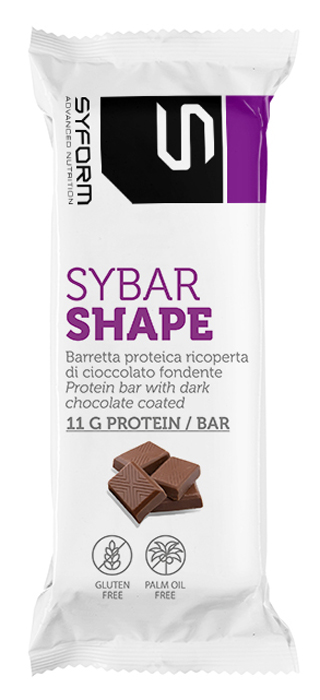 SYBAR SHAPE BARRETTA CIOCCOLATO 40 G - Farmaciapacini.it