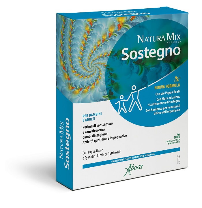 NATURA MIX ADVANCED SOSTEGNO 10 FLACONCINI DA 15 ML - Farmaciapacini.it