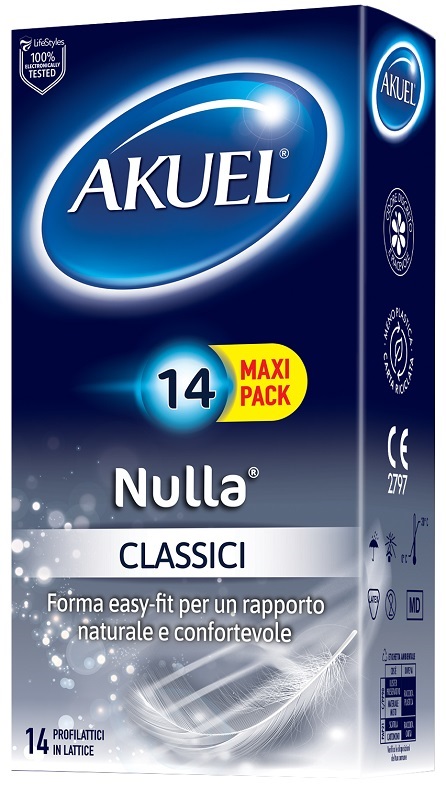PROFILATTICO AKUEL NULLA CLASSICO 14 PEZZI - Farmaciapacini.it
