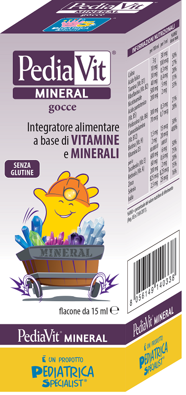 PEDIAVIT MINERAL GOCCE 15 ML - Farmaciapacini.it