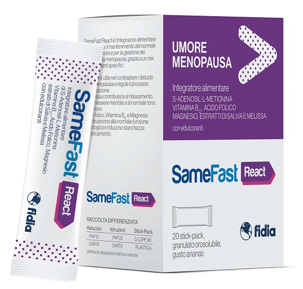 SAMEFAST REACT 20 STICK PACK - Farmaciapacini.it