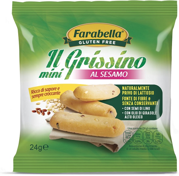 FARABELLA IL MINI GRISSINO AL SESAMO 24 G - Farmaciapacini.it