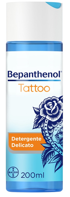 BEPANTHENOL TATTOO DETERGENTE DELICATO 200 ML  - Farmaciapacini.it