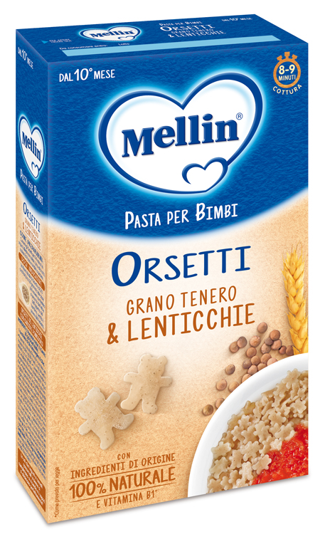 MELLIN ORSETTI CON LENTICCHIE 280 G - Farmaciapacini.it