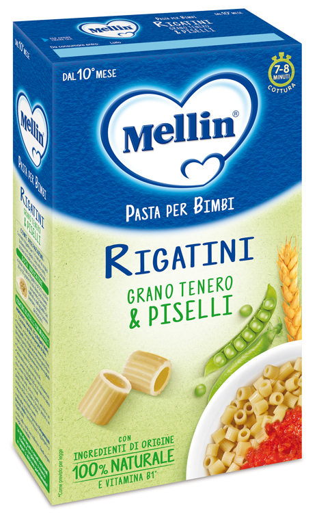 MELLIN RIGATINI CON PISELLI 280 G - Farmaciapacini.it