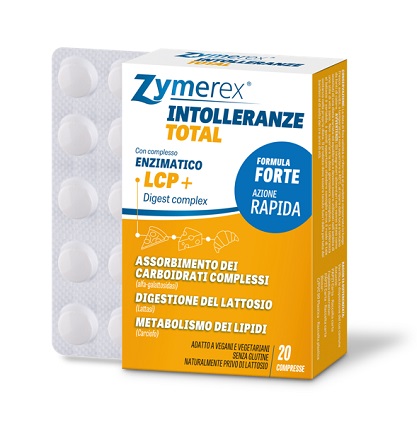ZYMEREX INTOLLERANZE TOTAL 20 COMPRESSE - Farmaciapacini.it
