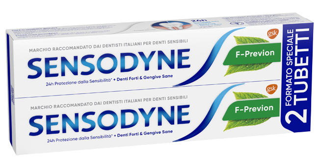 SENSODYNE F PREVION 2 X 75 ML - Farmaciapacini.it