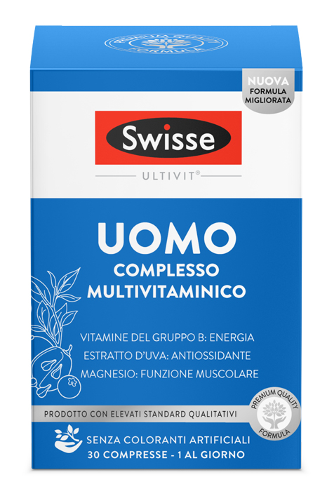 SWISSE MULTIVITAMINICO UOMO 30 COMPRESSE - Farmaciapacini.it