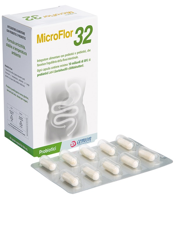 MICROFLOR 32 60 CAPSULE 366 MG NO FRIGO - Farmaciapacini.it