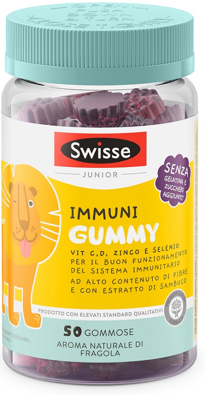 SWISSE JUNIOR IMMUNI GUMMY 50 PASTIGLIE GOMMOSE - Farmaciapacini.it