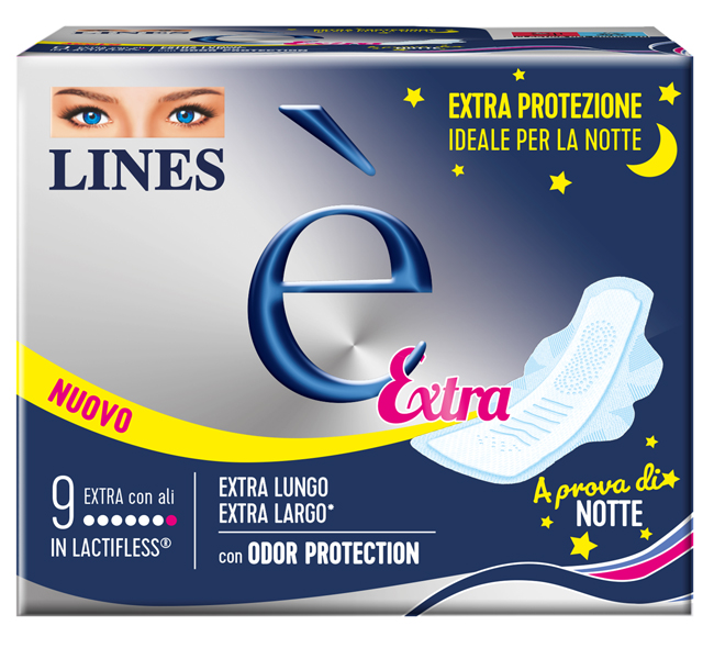 LINES E' EXTRA CARRY PACK 9 PEZZI - Farmaciapacini.it
