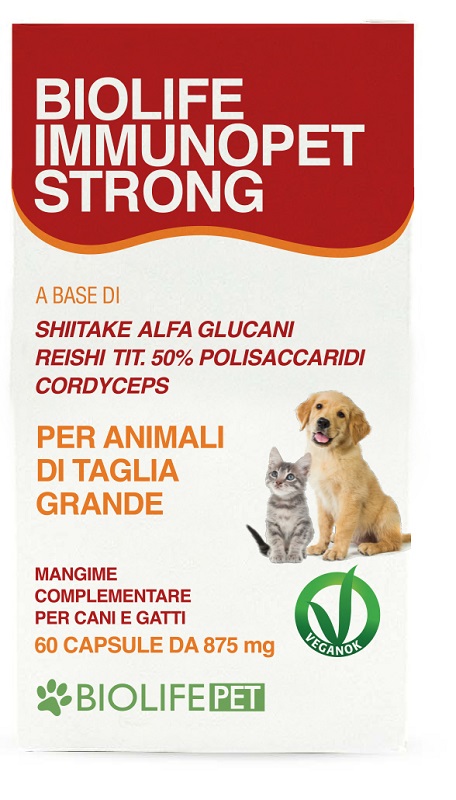 BIOLIFE IMMUNOPET STRONG 60 CAPSULE - Farmaciapacini.it