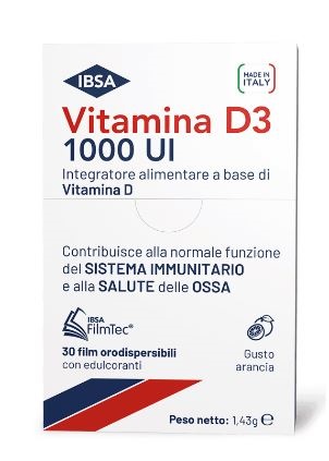 VITAMINA D3 IBSA 1000UI 30 FILM ORODISPERSIBILI - Farmaciapacini.it