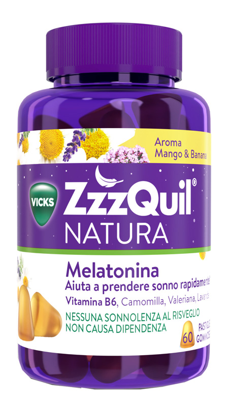 ZZZQUIL NATURA MANGO & BANANA 60 PASTIGLIE GOMMOSE - Farmaciapacini.it