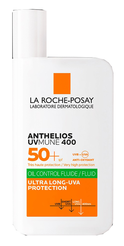 ANTHELIOS FLUIDO OIL CONTROL COLORATO UVMUNE SPF50+ 50 ML - Farmaciapacini.it