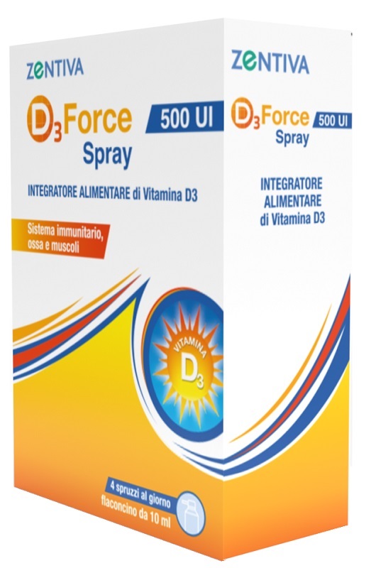 D3 FORCE 500UI SPRAY 10 ML - Farmaciapacini.it
