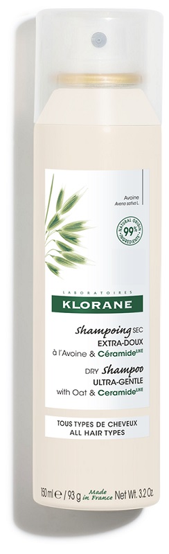 KLORANE SHAMPOO SECCO EXTRA DELICATO AVENA&CERAMIDE TUTTI I TIPI DI CAPELLI SPRAY 150 ML - Farmaciapacini.it