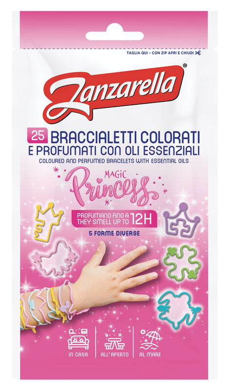 ZANZARELLA BRACCIALETTI PRINCESS 25 PEZZI - Farmaciapacini.it