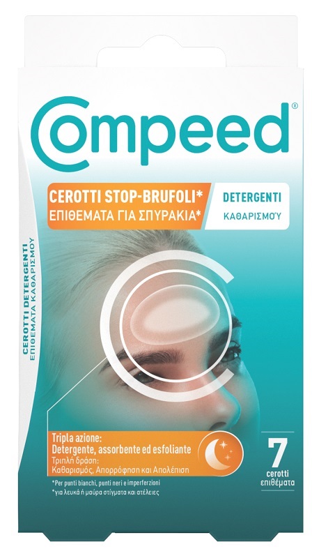 COMPEED CEROTTI STOP BRUFOLI DETERGENTI 7 PEZZI - Farmaciapacini.it