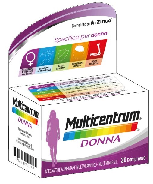 MULTICENTRUM DONNA 30 COMPRESSE - Farmaciapacini.it