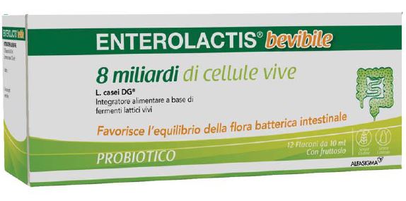 ENTEROLACTIS BEVIBILE 12 FLACONCINI X 10 ML - Farmaciapacini.it