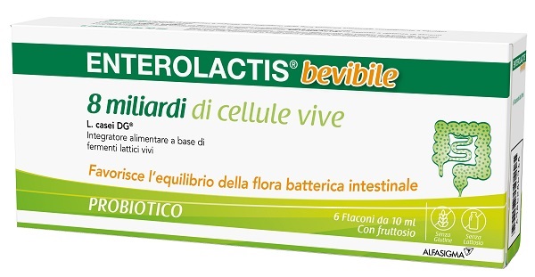 ENTEROLACTIS BEVIBILE 6 FLACONCINI X 10 ML - Farmaciapacini.it
