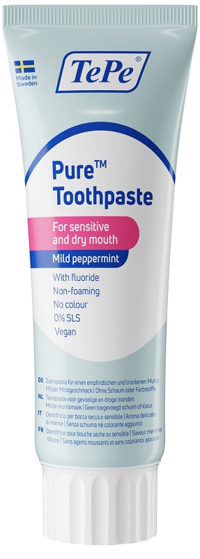 TEPE PURE MENTA PIPERITA DELICATA DENTIFRICIO 75 ML - Farmaciapacini.it