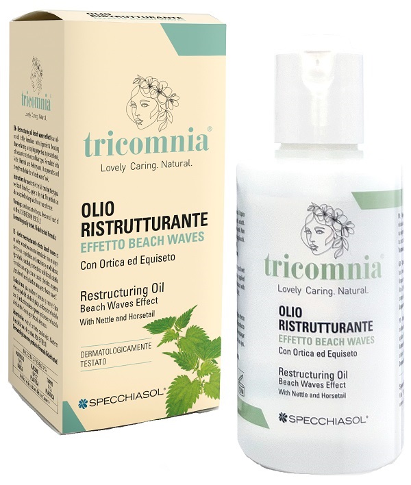 TRICOMNIA OLIO RISTRUTTURANTE EFFETTO BEACH WAVES 50 ML - Farmaciapacini.it