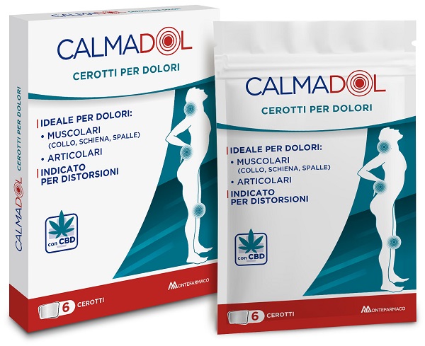 CALMADOL CEROTTO PER DOLORI 6 PEZZI - Farmaciapacini.it