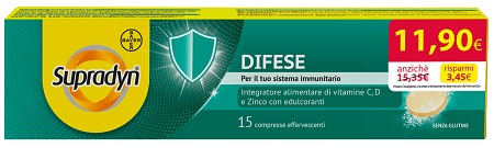 SUPRADYN DIFESE 15 COMPRESSE PROMO - Farmaciapacini.it