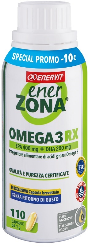 ENERZONA OMEGA 3 RX 110 CAPSULE DA 1 G TAGLIO PREZZO -10 EURO - Farmaciapacini.it