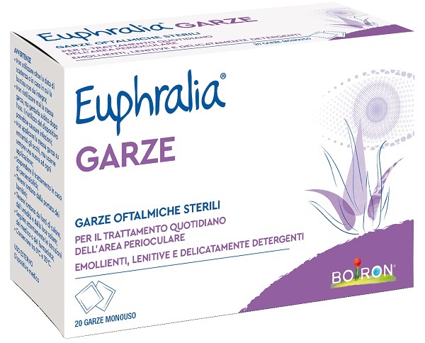 EUPHRALIA GARZE OFTALMICHE MONOUSO 20 PEZZI - Farmaciapacini.it