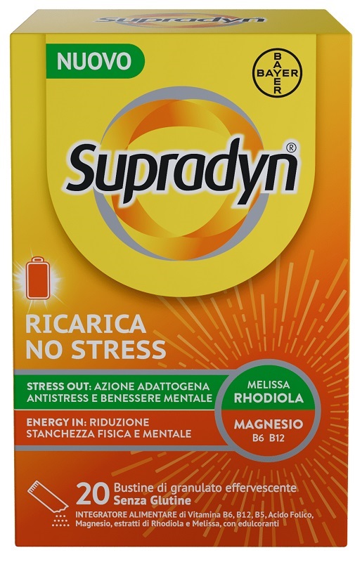 SUPRADYN RICARICA NO STRESS 20 BUSTINE - Farmaciapacini.it