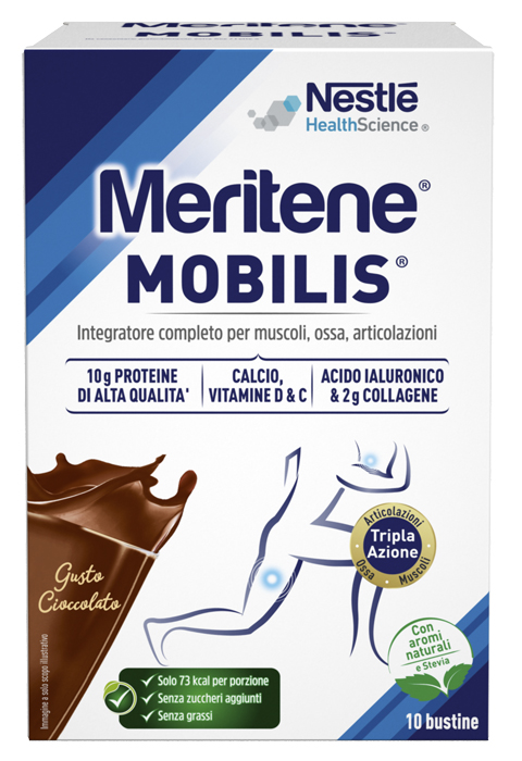 MERITENE MOBILIS CHOCOLATE 8 10 BUSTINE - Farmaciapacini.it